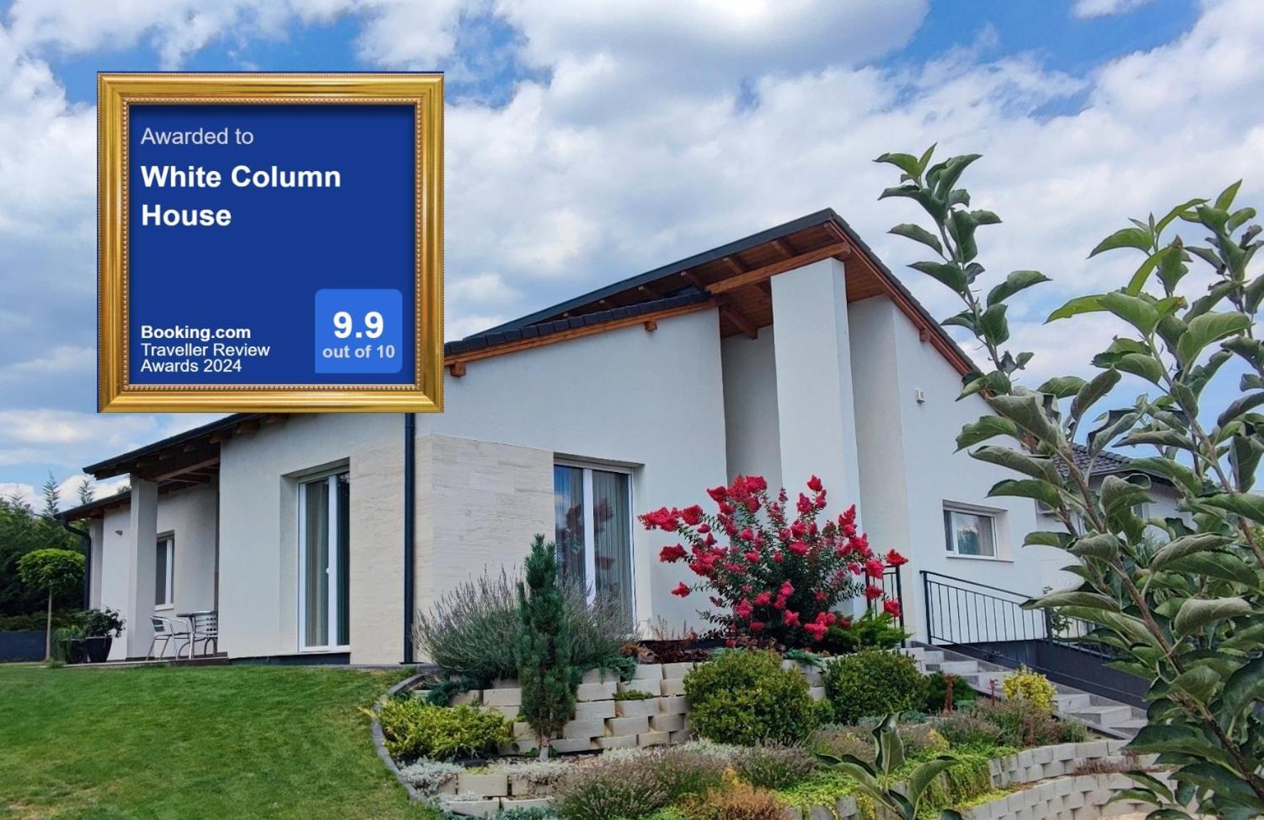 White Column House Apartment Diosd ภายนอก รูปภาพ