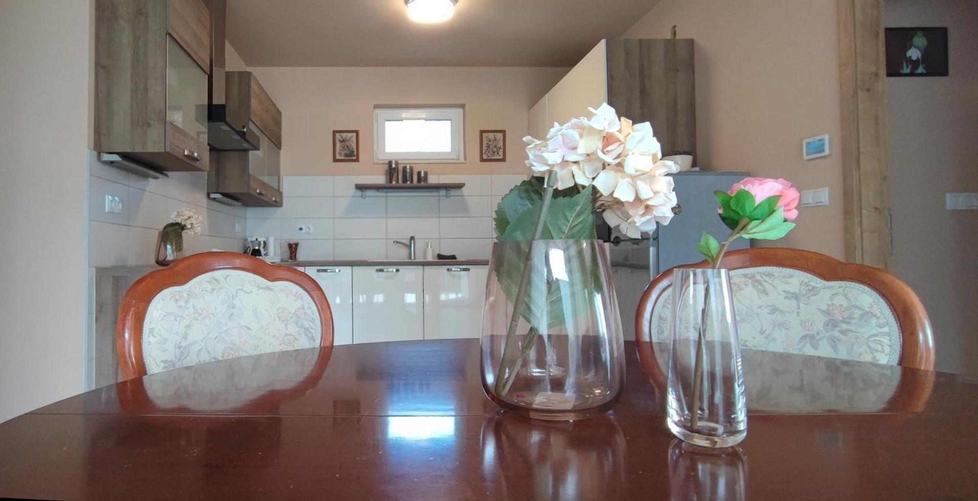 White Column House Apartment Diosd ภายนอก รูปภาพ
